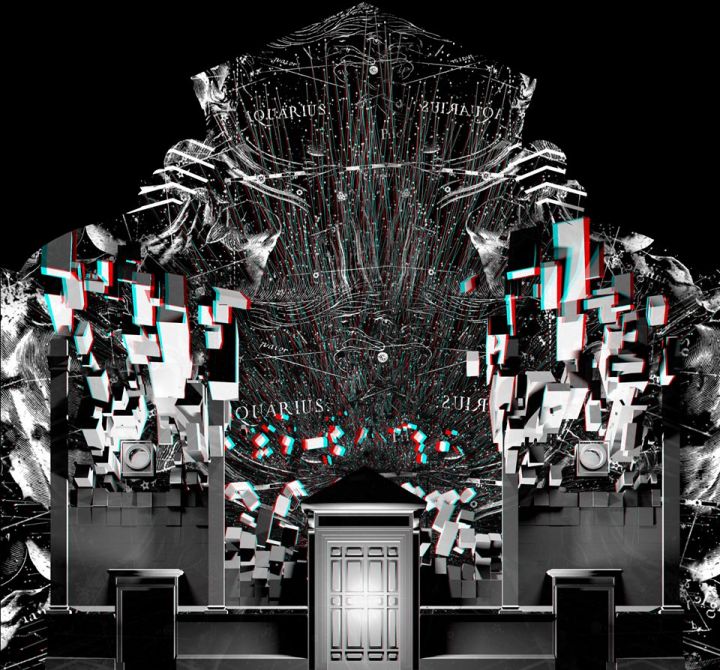 DarkLight Studio – “Sacred Geometry” (stereoscopic mapping)