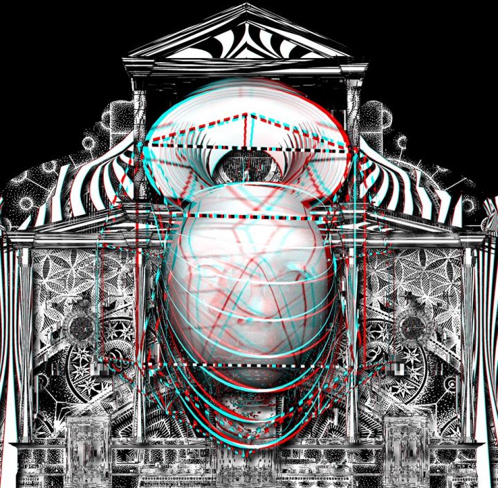 DarkLight Studio – “Sacred Geometry” (stereoscopic mapping)
